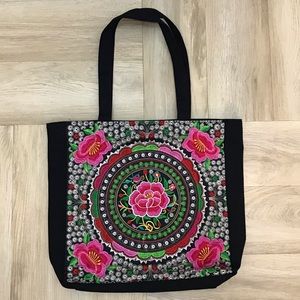 Colorful Mexican tote.